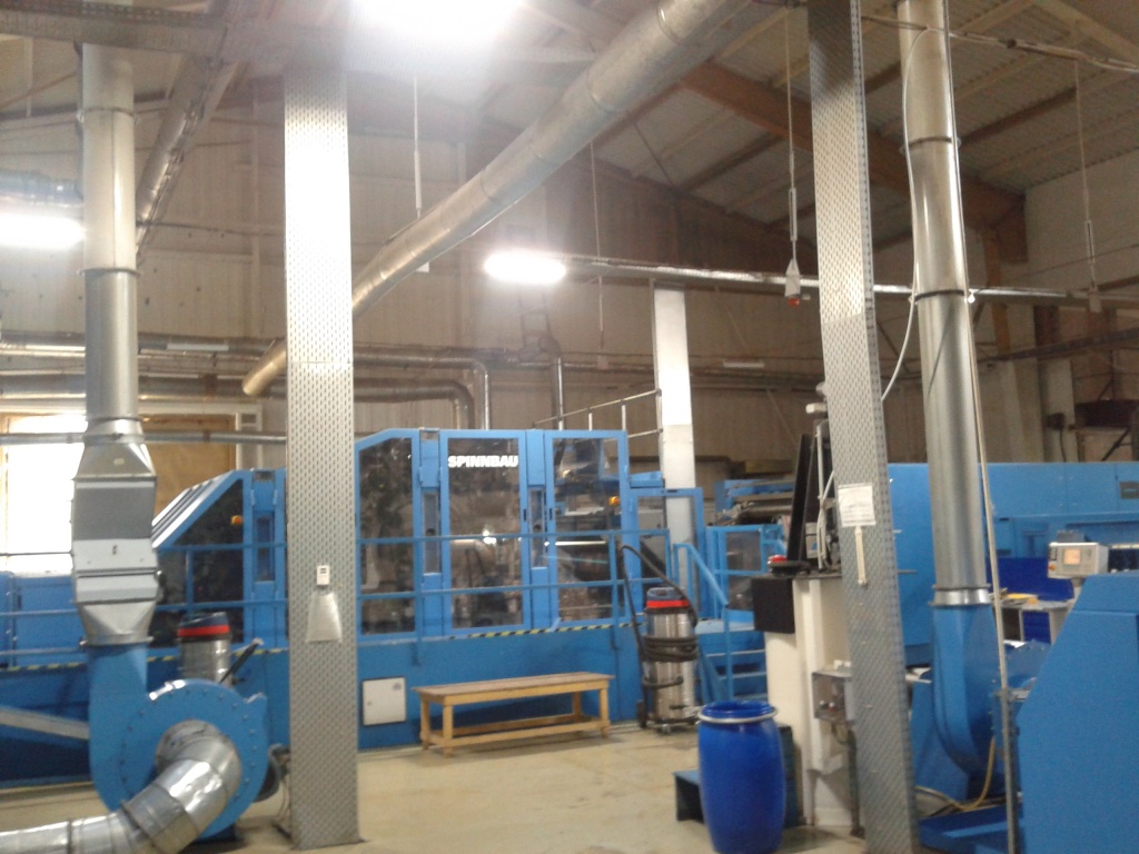 Освещение склада Вистекс (Московская обл.)